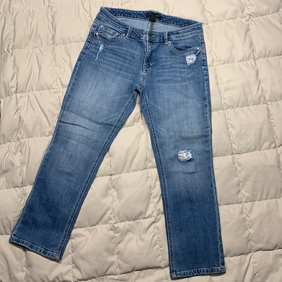 White House Black Market Denim - White House/Black Market Capri jeans